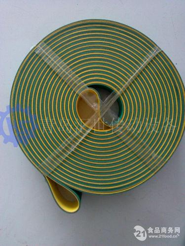 科鼎商务供应2mm厚双色尼龙片基带 一面黄一面绿，厂家直供品质保障